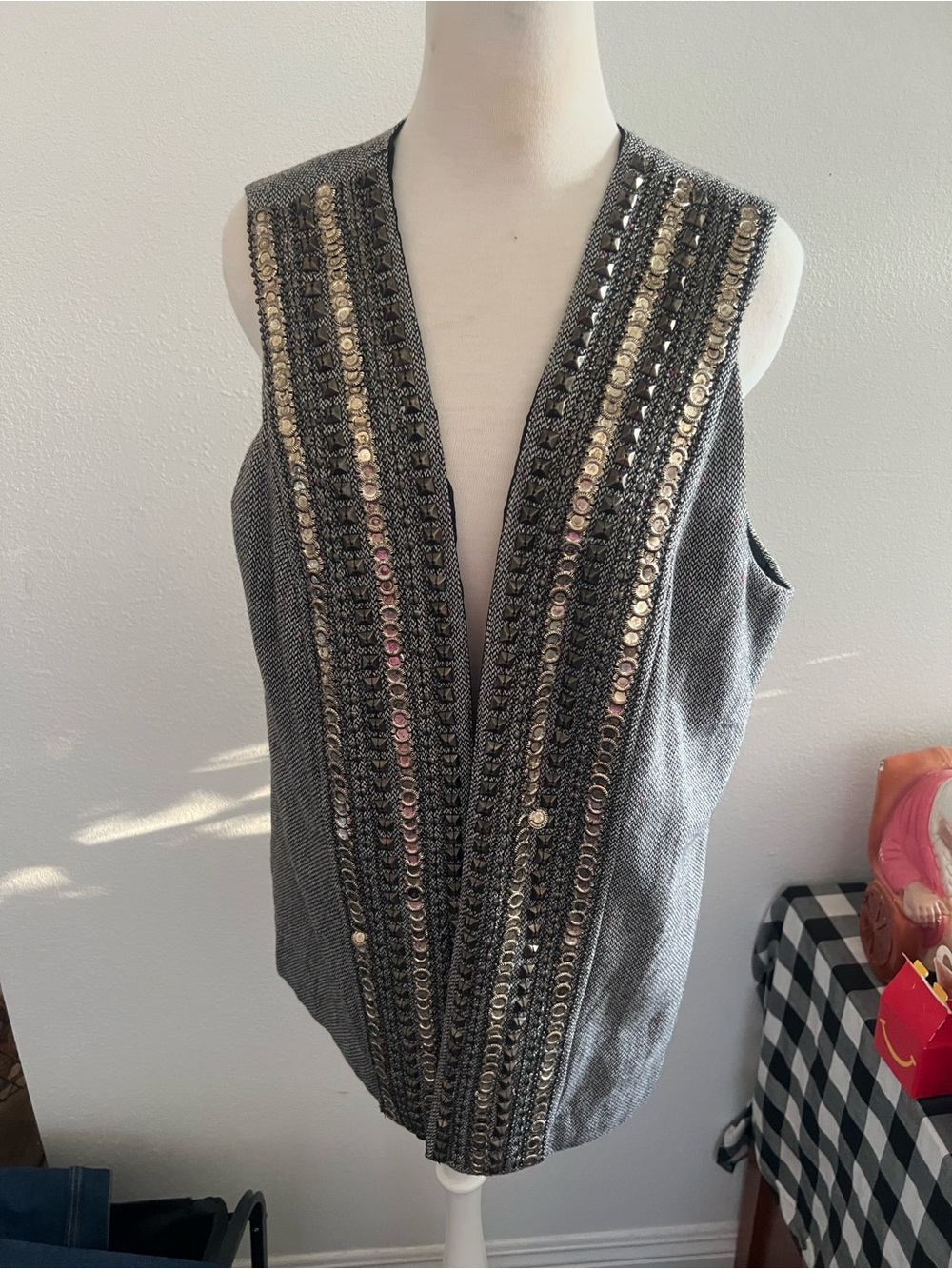 Beaded Chicos Vest